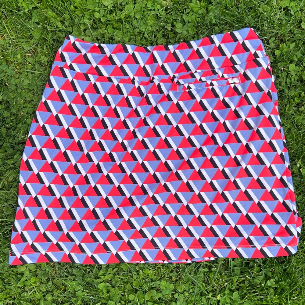 Tail White Label Bright Colored Triangular Patter… - image 2